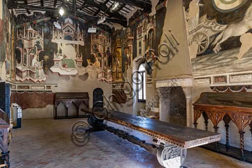 Sala delle Arti Liberali e dei Pianeti di Palazzo Trinci a Foligno