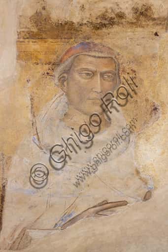 Fresco of St. Yves by Jacopo di Cione in the Palace of the Arte dei Giudici e Notai