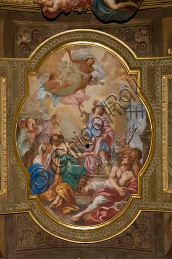 Fresco of St. Sebastian Exhorting Mark and Marcellinus in Genoa Cathedral