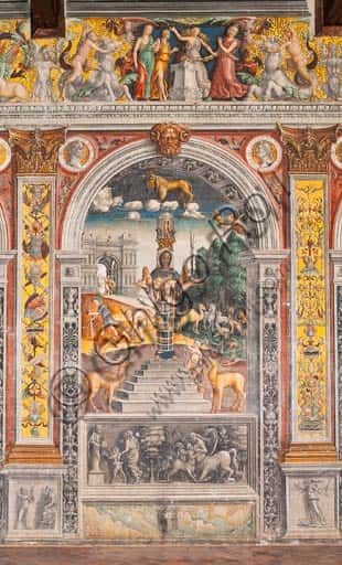 Leo Zodiac Fresco in the Chamber of the Zodiac at Palazzo D'Arco, Mantua