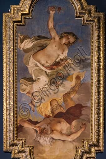 Aurora e Titone di Giovanni da San Giovanni: Affresco Staccato del 1635