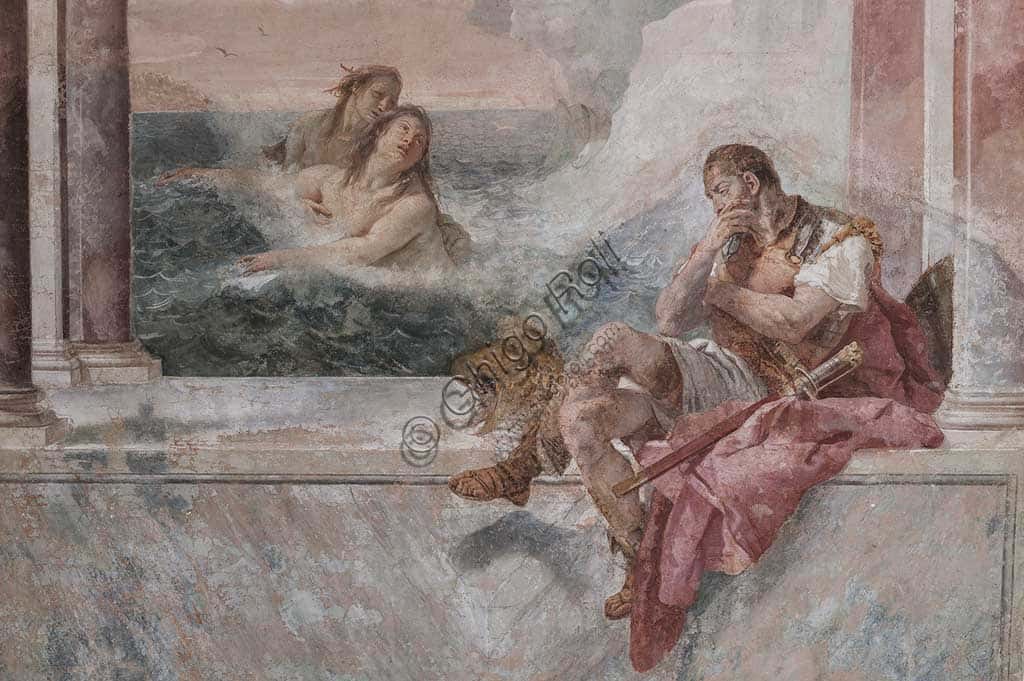 Frescoes at Villa Valmarana ai Nani: Achilles and Thetis by Tiepolo