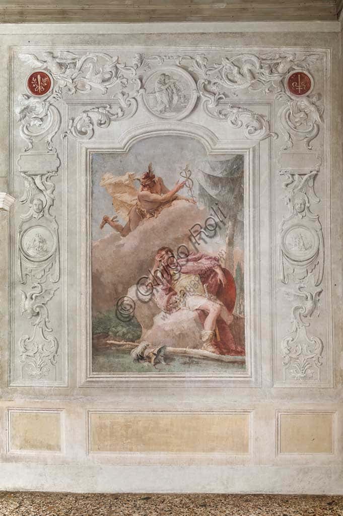Aeneas Dreams of Mercury: Tiepolo's Fresco at Villa Valmarana ai Nani