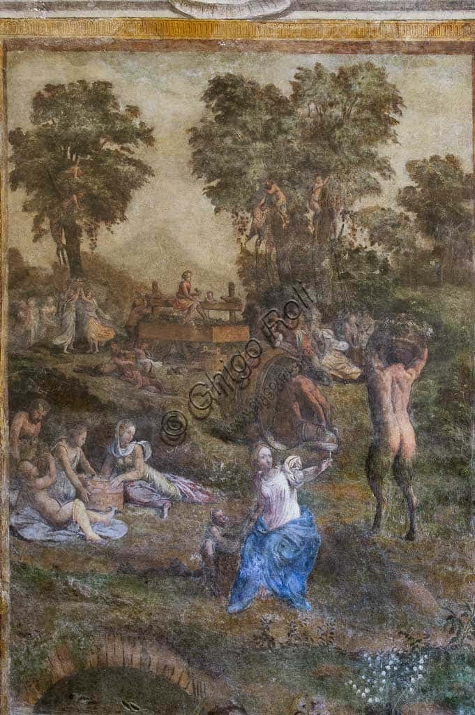 Harvest: Bacchic Fresco in the Camerino dei Baccanali, Estense Castle