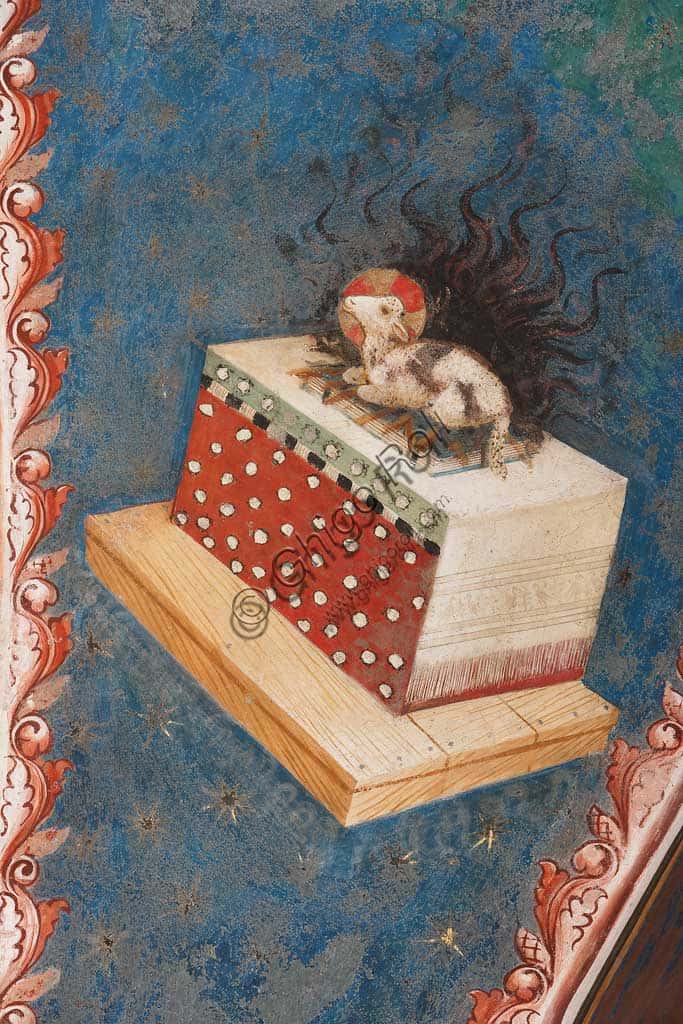 L'Agnello Mistico: Affresco del Quattrocento nella Cappella Contrari