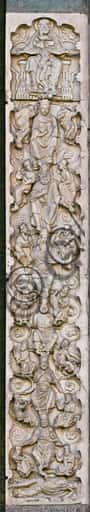 The Tree of Jesse at St. Lawrence Cathedral in Genoa: 1225 Sculpture