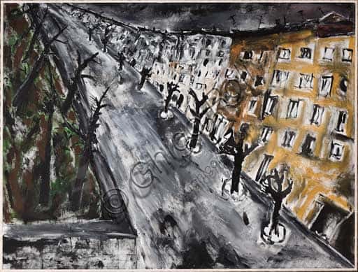 Alberto Beneventi 'Case 2010' - Quadro Arte Contemporanea