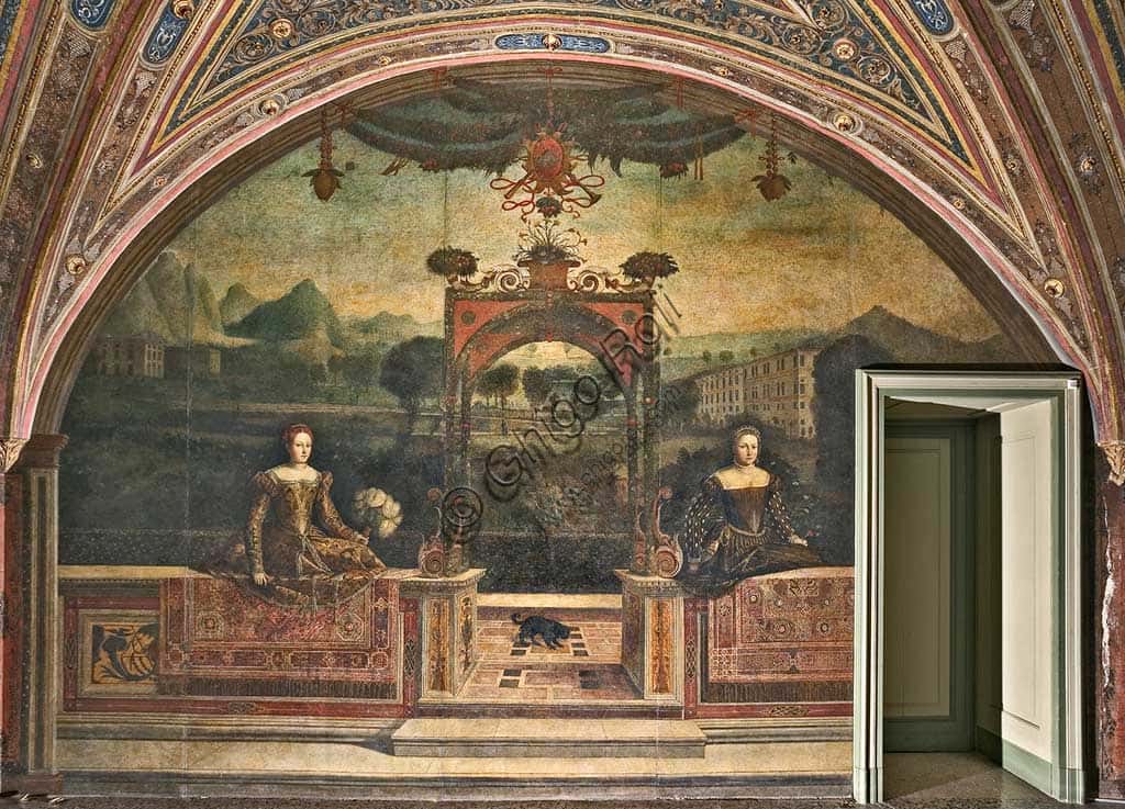 Oil Paintings on Canvas by Moretto: The Small Room of the Noble Ladies