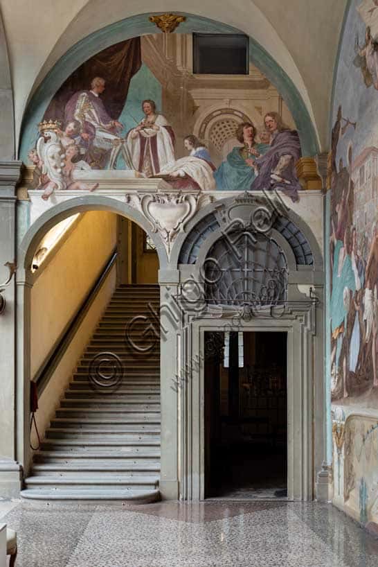 Alessandro de' Medici primo Duca di Firenze: affresco del Volterrano a Villa Petraia