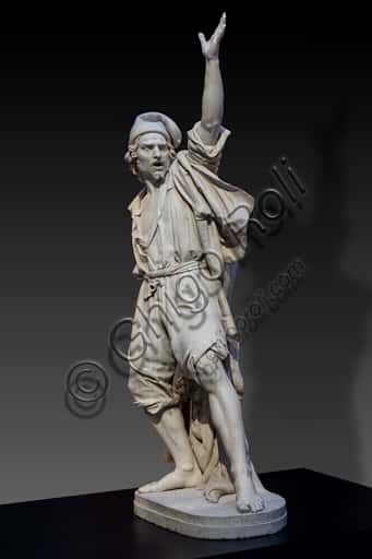 Masaniello di Alessandro Puttinati: Scultura in Marmo del 1846
