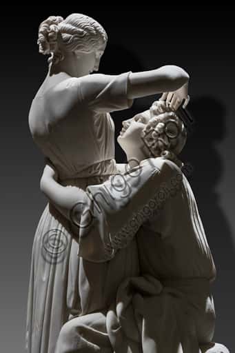 Scultura 'Paul e Virginie' di Alessandro Puttinati: Analisi del Dettaglio
