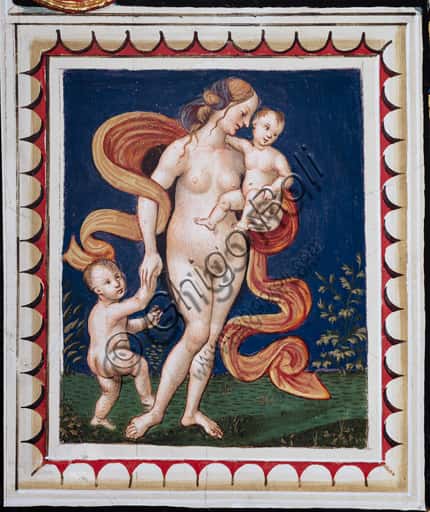 Allegoria della Carità di Pinturicchio: Affresco nella Libreria Piccolomini