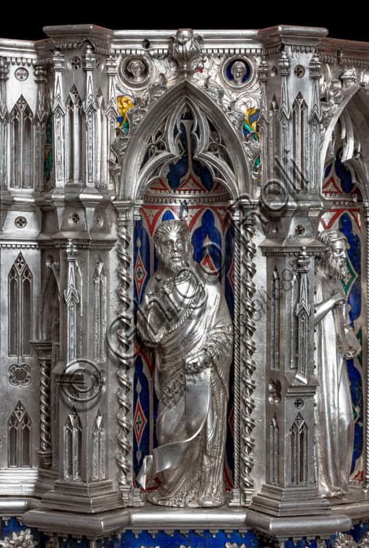 Statue of Saint with Parchment - Silver Altar of Florence Cathedral