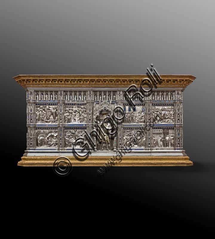 Silver Altar of St. John's Treasure: Renaissance Goldsmith Masterpiece in Florence