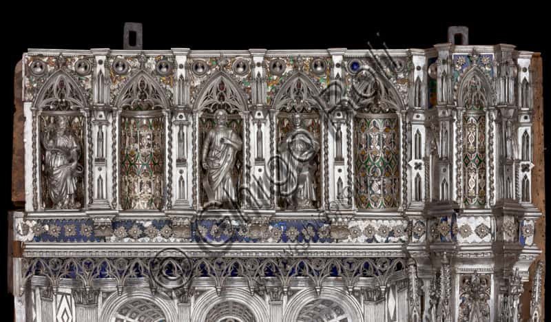 Altare d'Argento di San Giovanni: Dettaglio Profeti e Santi al Museo dell'Opera del Duomo di Firenze