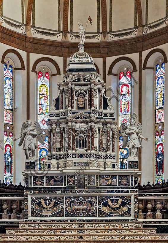 Main Altar and Marble Tabernacle in the Church of Santa Corona, Vicenza