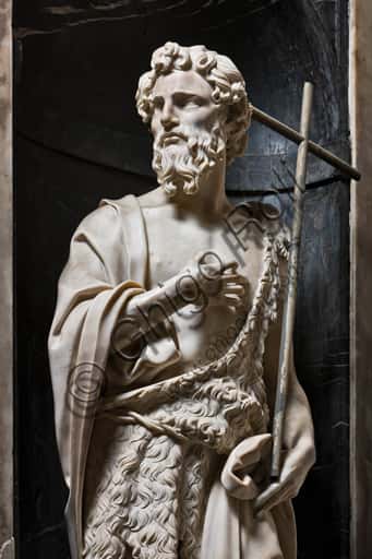 Marble Sculpture of St. John the Baptist by Andrea Sansovino