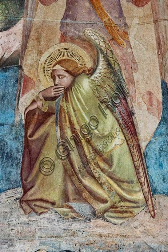 Il Giudizio Universale di Buffalmacco: Angelo Accovacciato nel Camposanto di Pisa