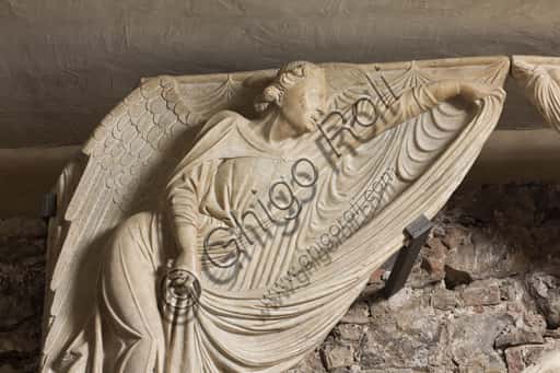 Angel Sculpture Detail from the Funeral Monument of Cardinal Luca Fieschi