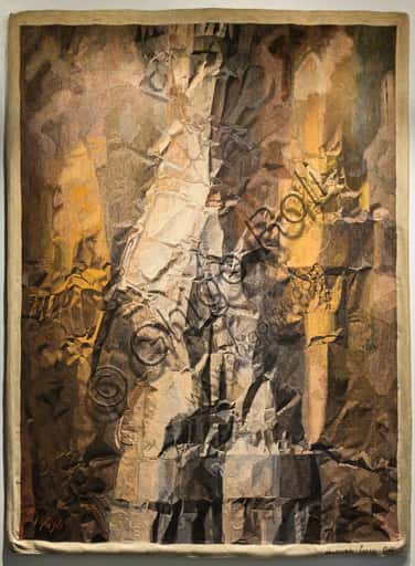 "Agostino" by Corrado Cagli: 1962 Tapestry at Museo Novecento Florence