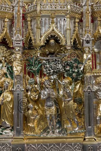 Processional Ark of St. John the Baptist's Ashes: Gothic Silver Masterpiece