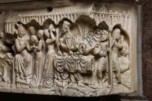 Ark of St. John the Baptist in Genoa: Salome's Dance Relief