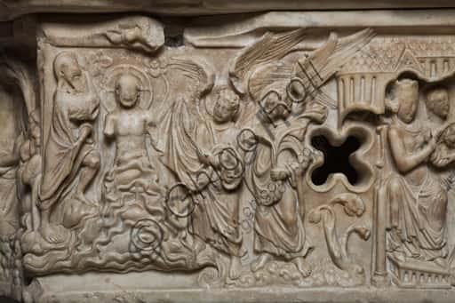 Ark of St. John the Baptist: Detail of the Baptism of Christ (ca. 1217-1225)