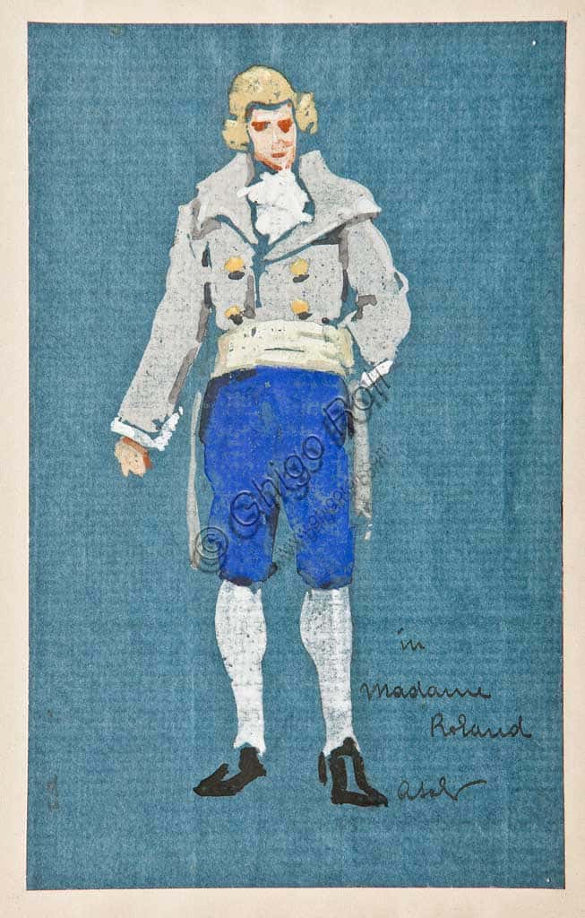 Arcangelo Salvarani's In Madame Roland: Watercolor Painting
