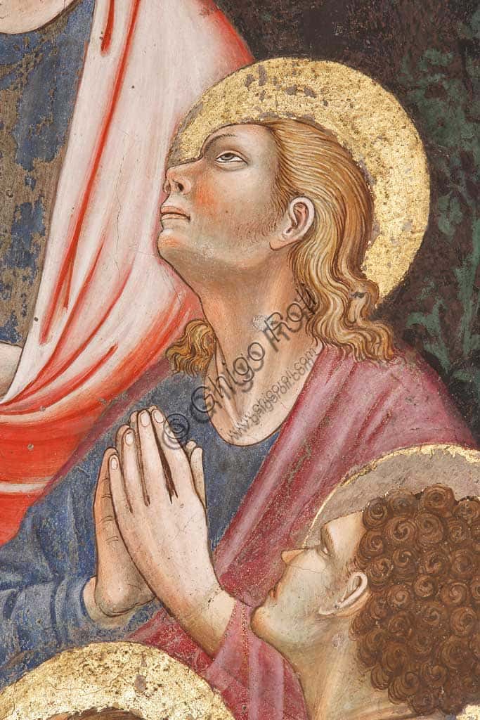Assunzione della Vergine: affresco del Maestro di Vignola (1420 ca.)