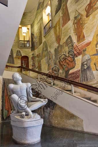 Atrium of Heroes at Palazzo Bo: Arturo Martini's Sculpture and Gio Ponti's Decor
