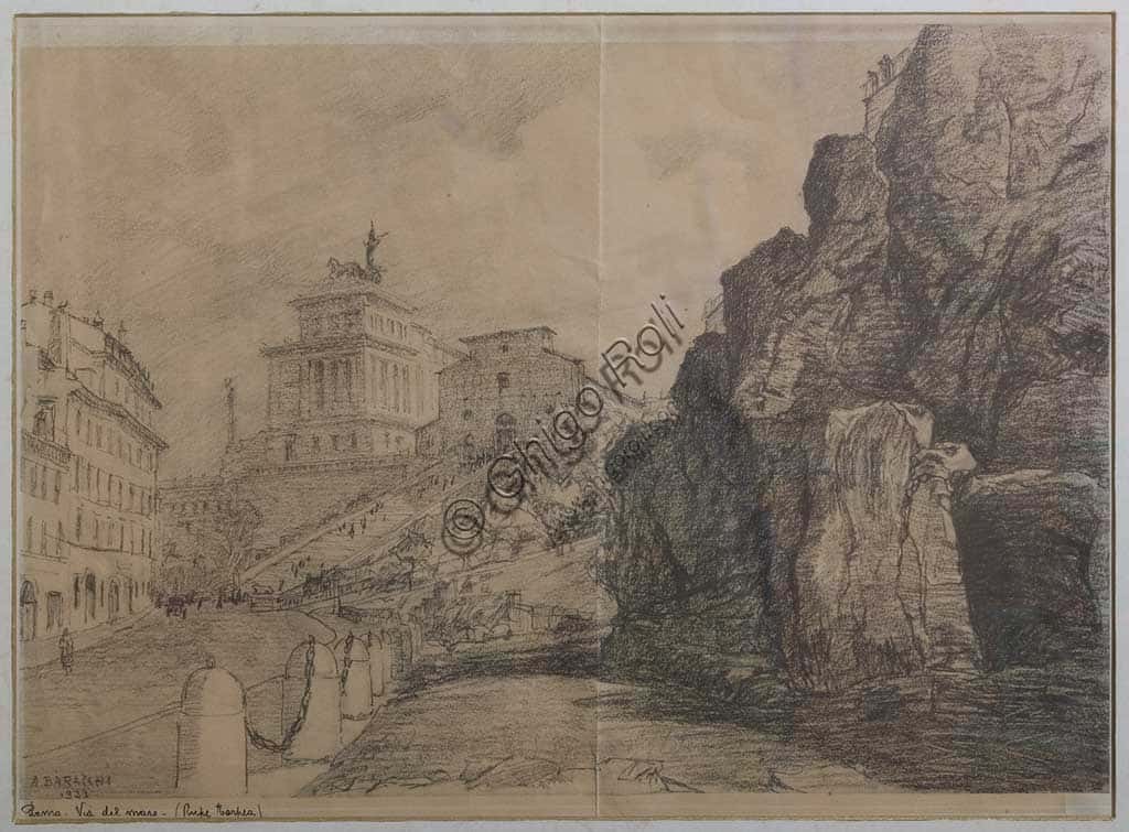 "Landscape of Rome" by Augusto Baracchi: Analysis and Context