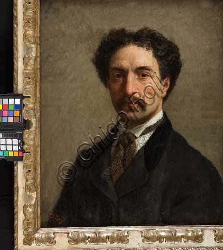 Autoritratto di Albano Lugli (1834-1914): Analisi del Dipinto