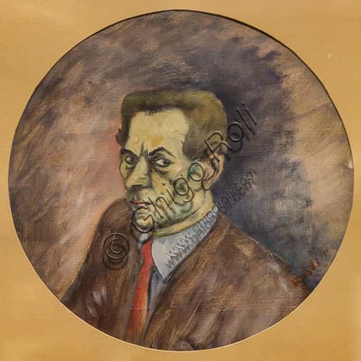 Self-portrait by Ottone Rosai (1941) at the Museo Novecento Florence