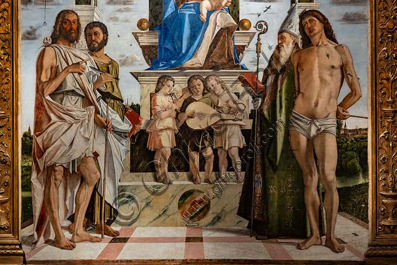 Bartolomeo Montagna's Enthroned Madonna with Saints and Angels