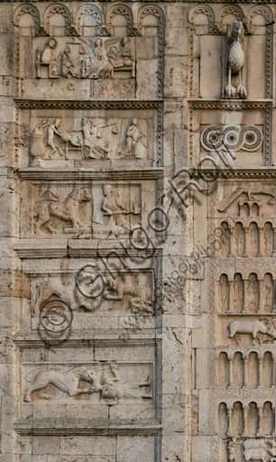 Bassorilievi Romanici di San Pietro a Spoleto: i Cinque Rilievi
