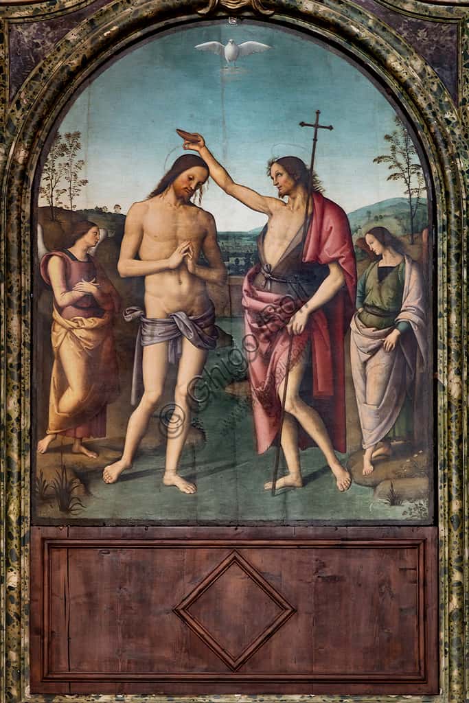 Il Battesimo di Cristo di Perugino nella Cattedrale di Città della Pieve