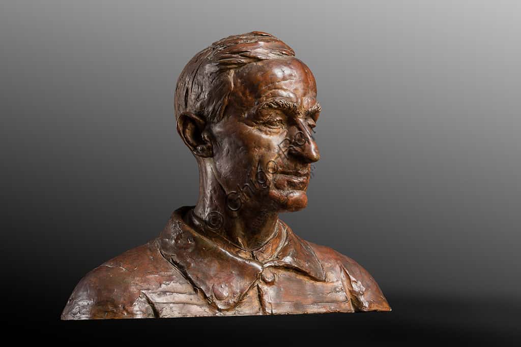 Busto in Terracotta di Liutaio Guicciardi di Benedetto Boccolari