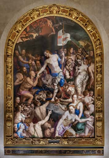 Bronzino, 'Descent of Christ to Limbo' (1522), Medici Chapel in Florence