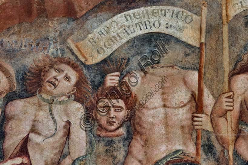Girone degli Indovini e Idolatri nell'Inferno di Buffalmacco, Camposanto Pisa
