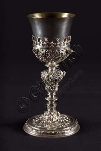 16th Century Genoese Chalice at the San Lorenzo Cathedral Treasury Museum