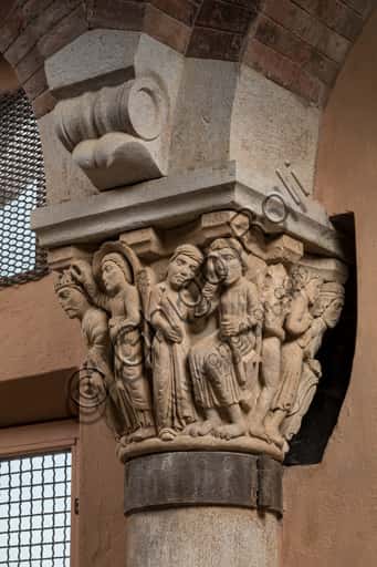 The Capital of the Judges in Modena's Ghirlandina Tower: Romanesque Allegory