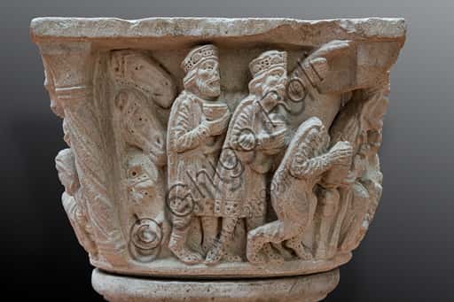 Capitello dei Re Magi: Scultura Romanica delle Maestranze Campionesi