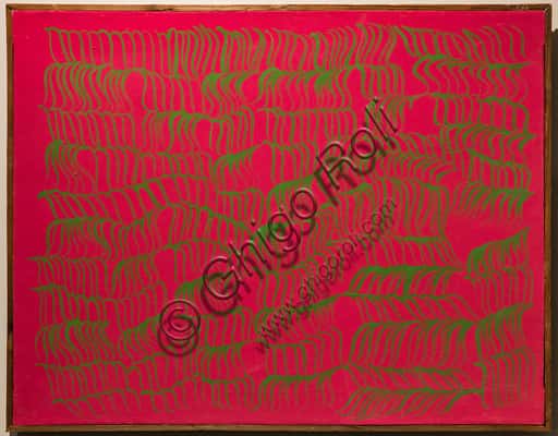 Carla Accardi's 'Redgreen' (1966): Abstract Masterpiece at Museo Novecento