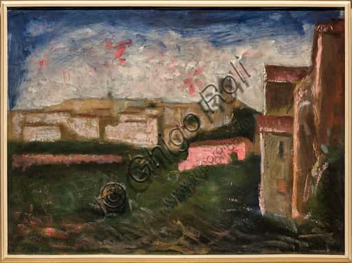 View of Coreglia by Carlo Carrà at Museo Novecento in Florence