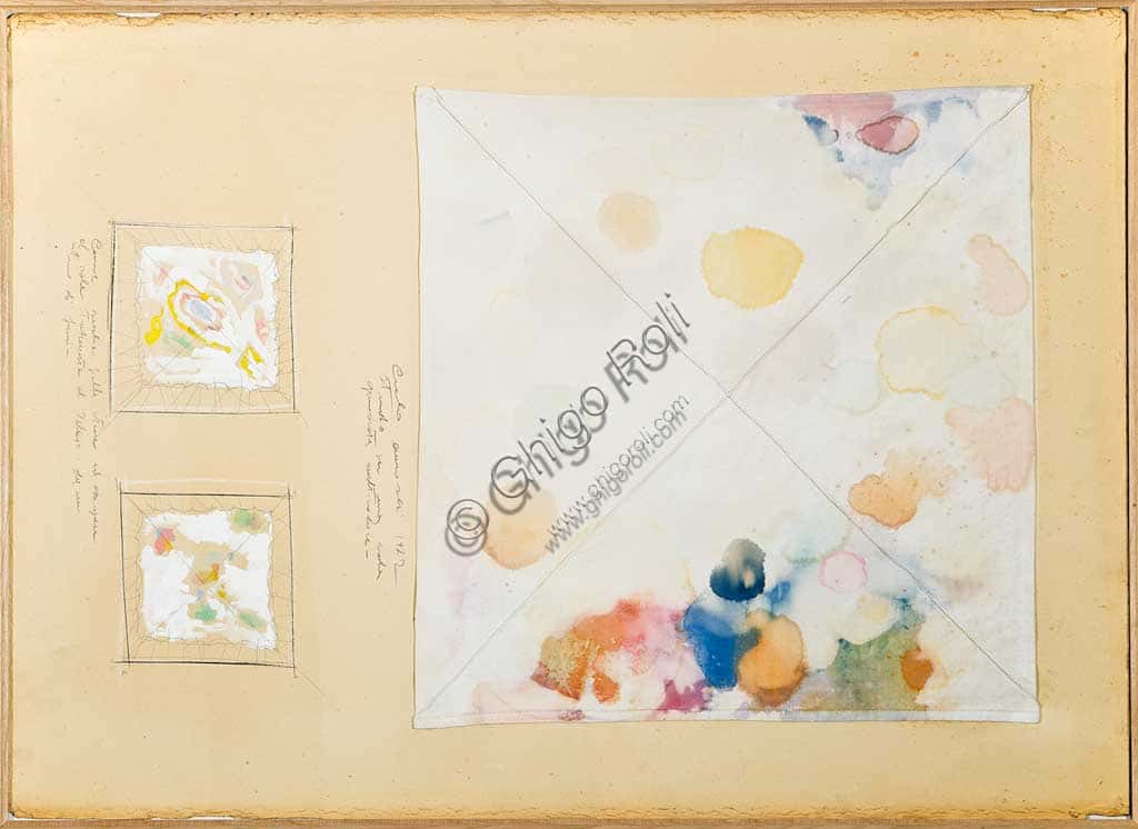 Carlo Cremaschi's Study for a Square Multicoloured Sail (1943)