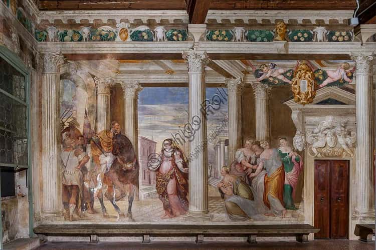 Castello di Thiene: Villa Porto Colleoni e gli Affreschi di Giovanni Antonio Fasolo