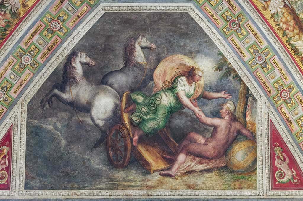 Night by Bastianino: Allegory in the Estense Castle, Ferrara
