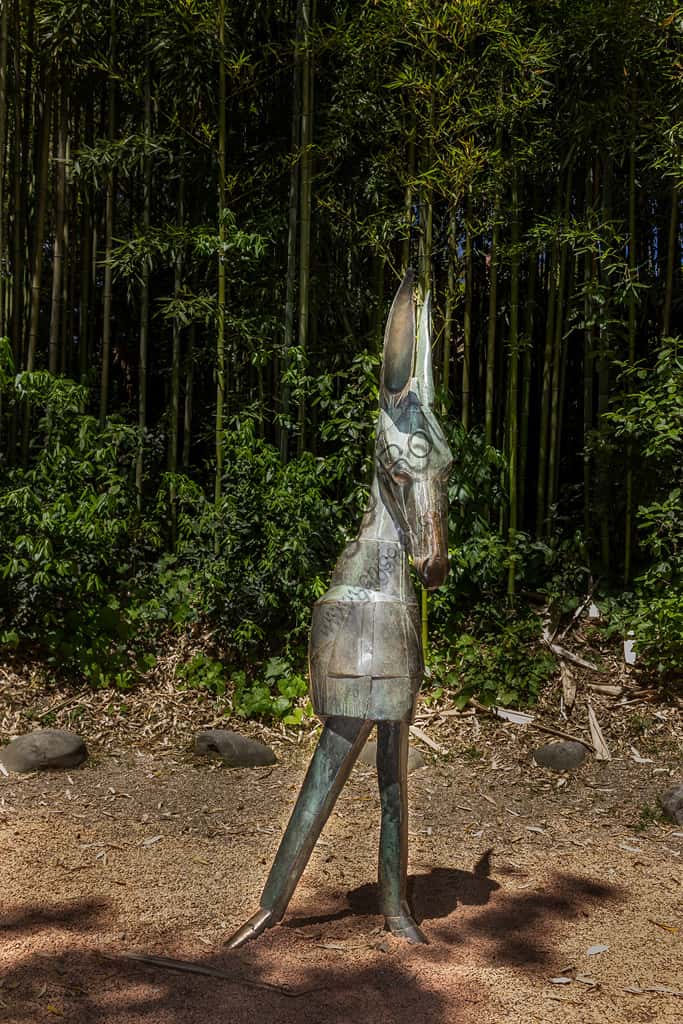 The Ass Pinocchio: Bronze and Steel Sculpture by Pietro Consagra