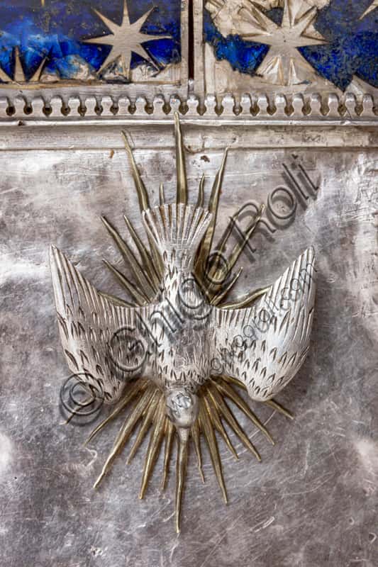Dove of the Holy Spirit: Detail from the Baptism of Christ Silver Tile, Florence