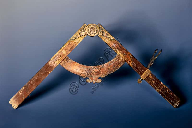 Galileo's Military Geometric Compass at Sforza Castle, Milan